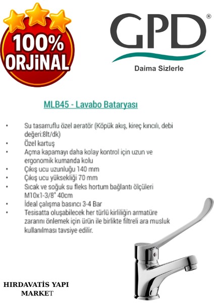 MLB45 Lavabo Bataryası fırsatları