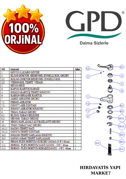 MLB45 Lavabo Bataryası indirimleri