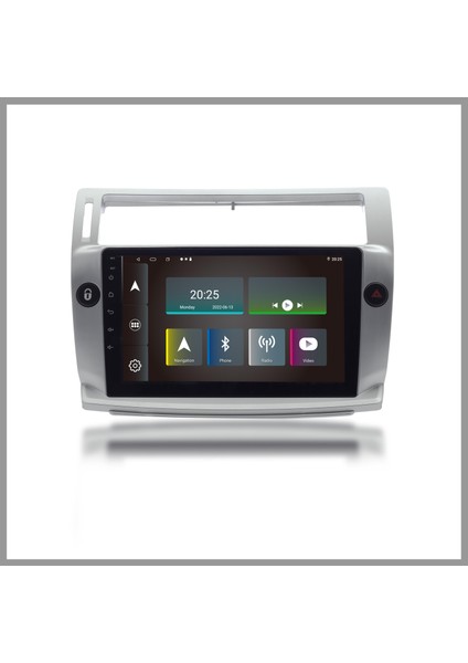 Cıtroen C4 2005-2010 Grı 2 GB Ram 32 GB Hafıza Androıd Multımedıa Teyp fırsatları