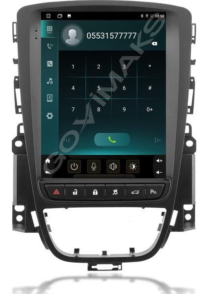 GOVİMAKS OPEL ASTRA J 2009-2016 TESLA 8 GB RAM 128 GB HAFIZA ANDROID MULTIMEDIA TEYP