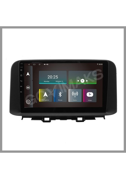 GOVİMAKS HYUNDAİ KONA 2018-2022 UYUMLU 8 GB RAM 128 GB HAFIZA ANDROID MULTIMEDIA TEYP