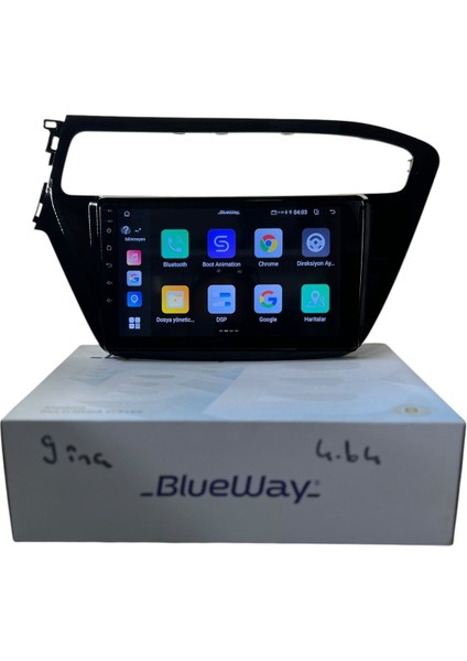 Hyundai I20 2018-2020 Blueway 4-64 Profesyonel Oem Multimedia indirimleri