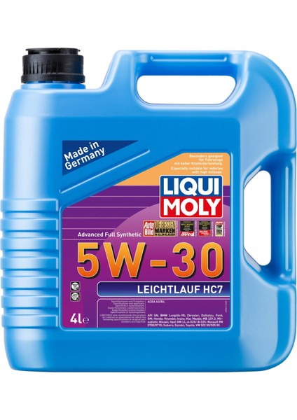 Lıquı Moly 5W30 Leıchtlauf Hc7 4lt