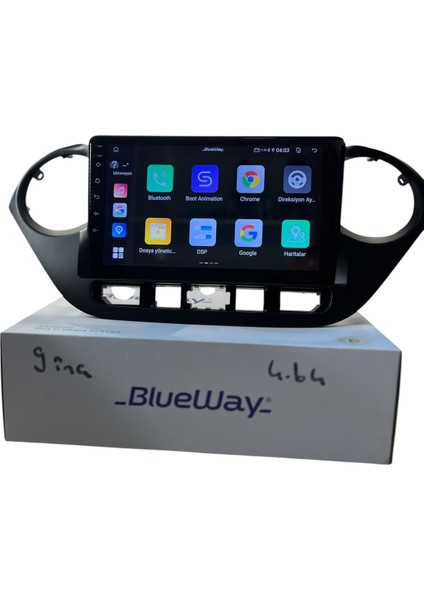 Hyundai I10 2012-2018 Blueway 4-64 Profesyonel Oem Multimedia fiyatları