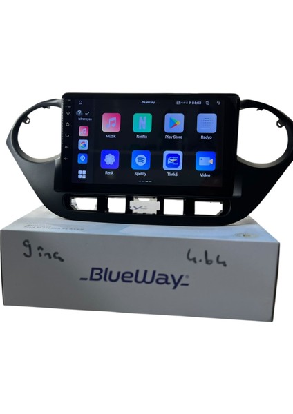 Hyundai I10 2012-2018 Blueway 4-64 Profesyonel Oem Multimedia modelleri