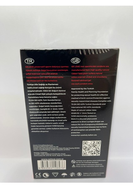 Çilek Prezervatif modelleri