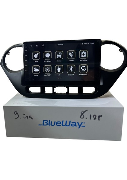 Hyundai I10 2012-2018 Blueway 8-128 Tam Profesyonel Oem Multimedia fiyatları