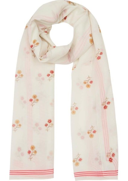 Ipekevi Pamuk Şal 01348 Krem - Fuşya modelleri