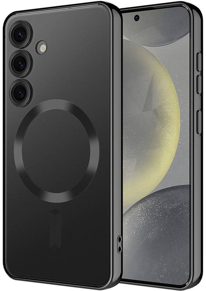 Galaxy S24 Kılıf Kamera Korumalı Magsafe Wireless Şarj Özellikli Mtsc Demre Kapak-Derin Mor modelleri