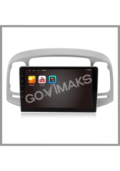 GOVİMAKS HYUNDAİ ACCENT ERA 2006-2012 UYUMLU 2 GB RAM 32 GB HAFIZA ANDROID MULTIMEDIA TEYP