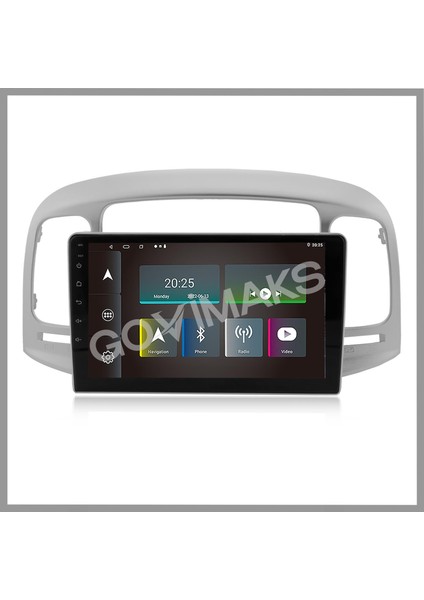 GOVİMAKS HYUNDAİ ACCENT ERA 2006-2012 UYUMLU 2 GB RAM 32 GB HAFIZA ANDROID MULTIMEDIA TEYP