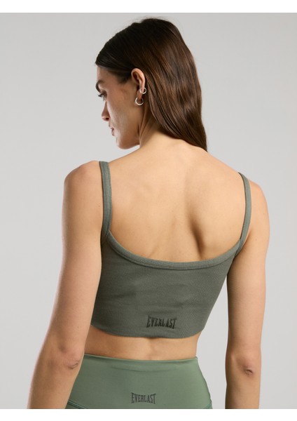 Ever Relaxed Rib Haki Kadın Atlet Büstiyer indirimleri