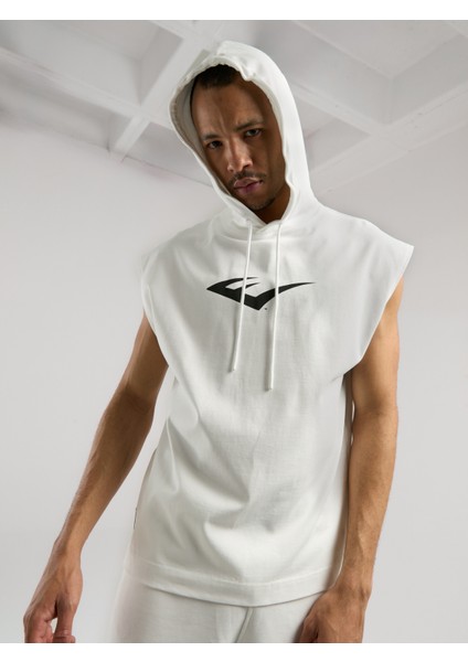 Ever Classics Oversize Beyaz Erkek Kolsuz Sweatshirt fırsatları