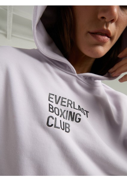 Boxing Club Wmn Crop Uzun Kollu Lila Kadın Sweatshirt indirimleri