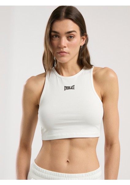 Ever Classics Wmn Beyaz Kadın Basic Crop Atlet