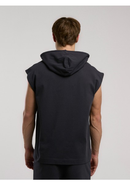 Ever Classics Oversize Füme Erkek Kolsuz Sweatshirt indirimleri