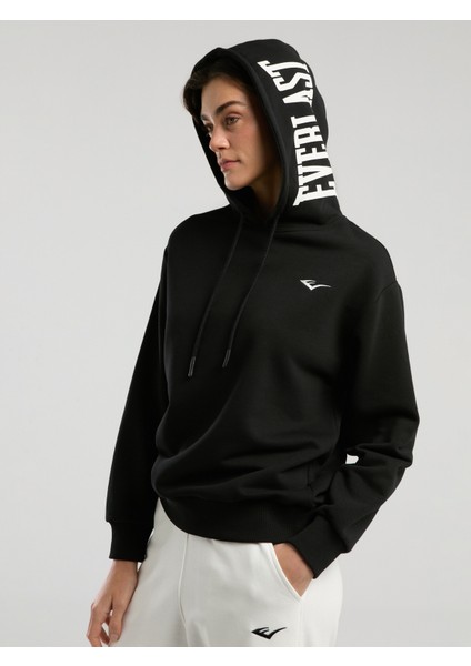 Ever Classics Wmn Comfort Siyah Kadın Kapüşonlu Sweatshirt modelleri