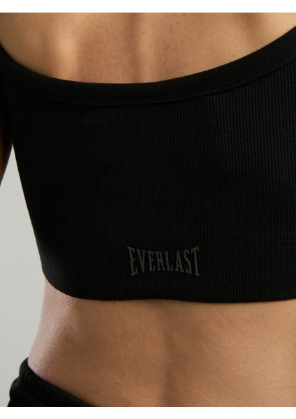 Ever Relaxed Rib Siyah Kadın Atlet Büstiyer modelleri