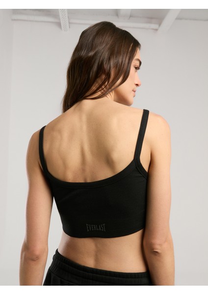 Ever Relaxed Rib Siyah Kadın Atlet Büstiyer fırsatları