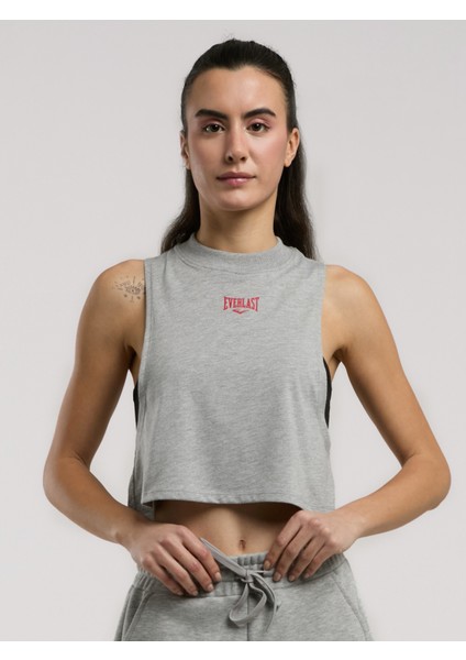 Ever Essentials Gri Melanj Kadın Atlet