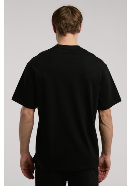 Ever Classics Comfort Logo Siyah Erkek Tişört fırsatları