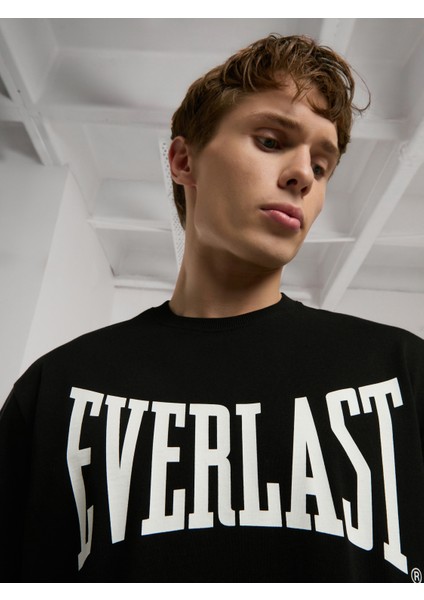 Ever Classics Comfort Logo Siyah Erkek Tişört indirimleri