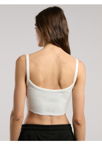 Ever Relaxed Rib Beyaz Kadın Atlet Büstiyer fırsatları
