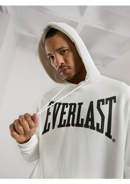Ever Classics Comfort Beyaz Kapüşonlu Erkek Sweatshirt fırsatları