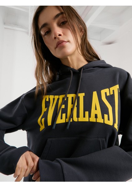 Ever Classics Wmn Füme Kadın Kapüşonlu Sweatshirt fırsatları