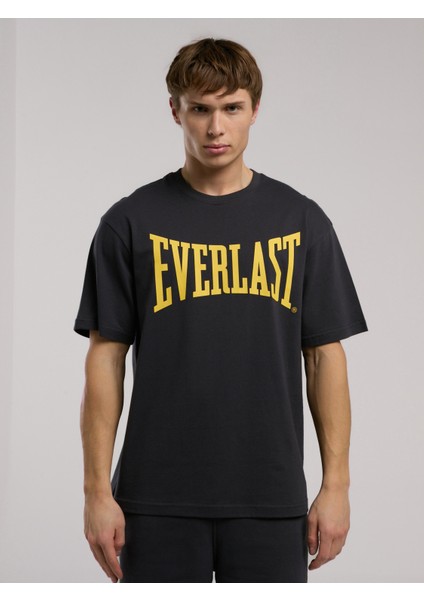 Ever Classics Comfort Logo Füme Erkek Tişört