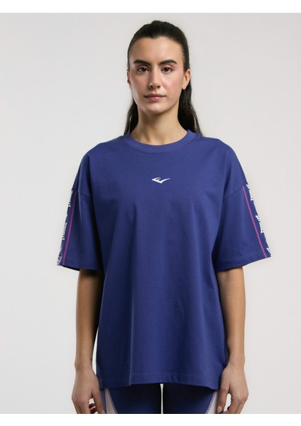 Boxing Club Wmn Oversize Koyu Indigo Kadın Tişört