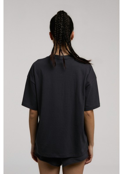 Ever Classics Wmn Oversize Füme Kadın Tişört indirimleri