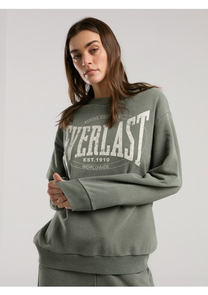 Authentic Boxing Wmn Haki Kadın Sweatshirt modelleri