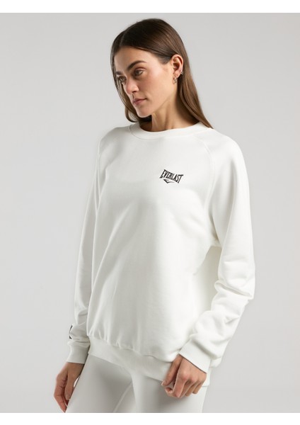 Ever Essentials Beyaz Kadın Sweatshirt modelleri