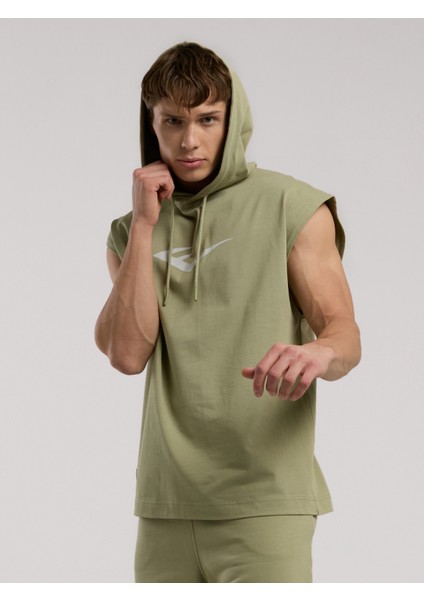 Ever Classics Oversize Yeşil Erkek Kolsuz Sweatshirt fiyatları