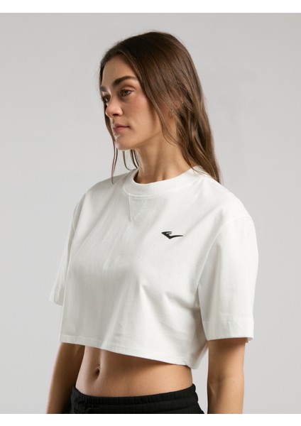Ever Classics Wmn Comfort Beyaz Kadın Crop Tişört fiyatları