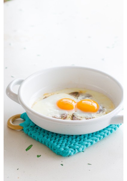 El Örgüsü Nihale ve Tutacak, Turkuaz Renkli, El Işçiliği, Şık ve Kullanışlı fiyatları