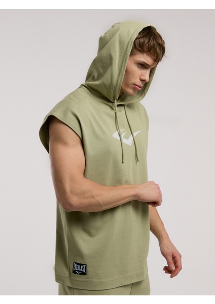 Ever Classics Oversize Yeşil Erkek Kolsuz Sweatshirt modelleri