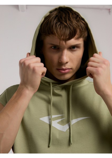 Ever Classics Oversize Yeşil Erkek Kolsuz Sweatshirt fırsatları