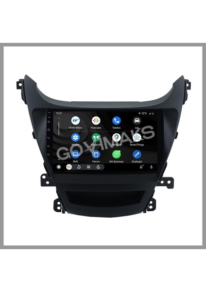 GOVİMAKS HYUNDAİ ELANTRA 2014-2015 6 GB 128 GB HAFIZA ANDROID MULTIMEDIA TEYP