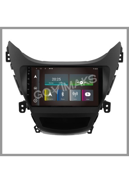 Hyundai Elantra 2010-2013 4 GB 64 GB Hafıza Androıd Multımedıa Teyp