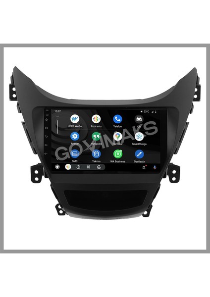 Hyundai Elantra 2010-2013 4 GB 64 GB Hafıza Androıd Multımedıa Teyp