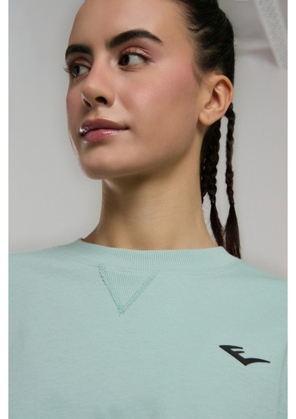 Ever Classics Wmn Comfort Su Yeşili Kadın Crop Tişört fırsatları