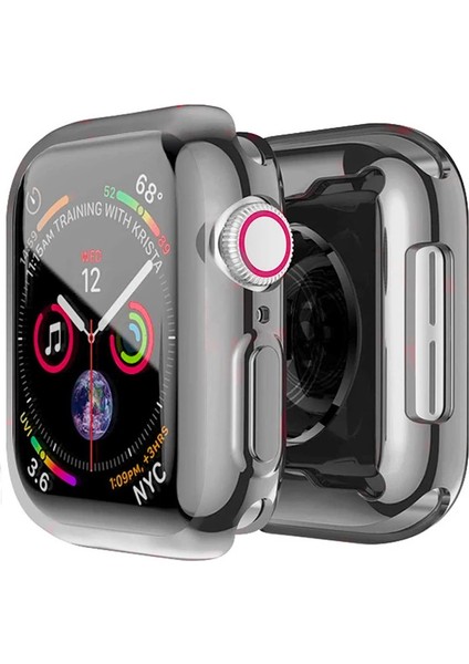 Ally Apple Watch 7-8 41MM 360 Koruma Ultra Slim Silikon KILIF-(1903) - LORCE4458-5742 fırsatları