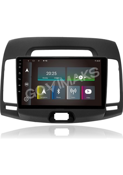 GOVİMAKS HYUNDAİ ELANTRA 2006-2011 UYUMLU 6 GB RAM 128 GB HAFIZA ANDROID MULTIMEDIA TEYP