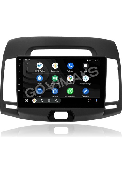 GOVİMAKS HYUNDAİ ELANTRA 2006-2011 UYUMLU 6 GB RAM 128 GB HAFIZA ANDROID MULTIMEDIA TEYP