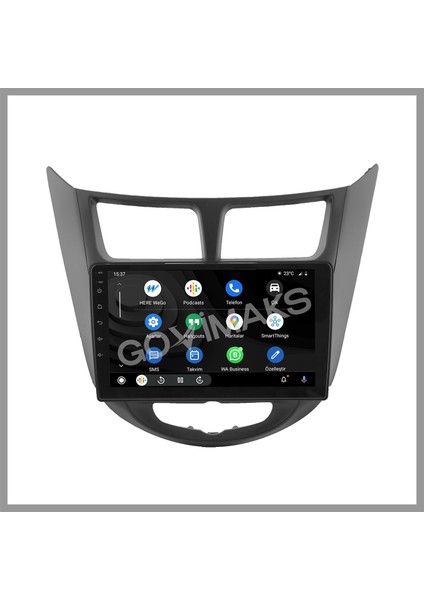 GOVİMAKS HYUNDAİ ACCENT ACCENT BLUE SİYAH UYUMLU 6 GB RAM 128 GB HAFIZA ANDROID MULTIMEDIA TEYP fiyatları