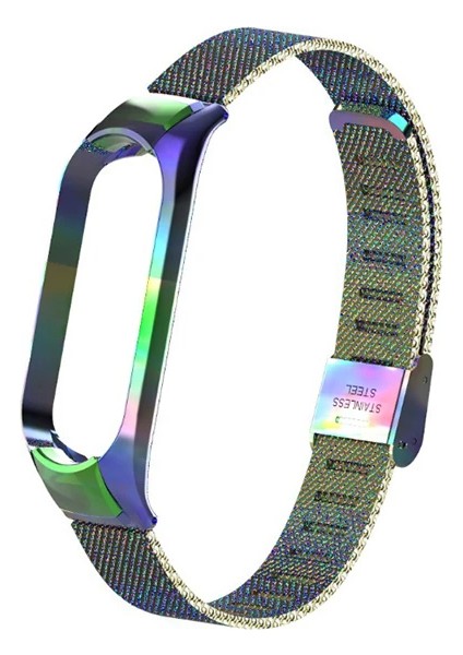 Xiaomi Mi Band 5 Metal Kayış Kordon Kopçalı Milano LOOP-(1903) - LORCE7227-9709 fiyatları