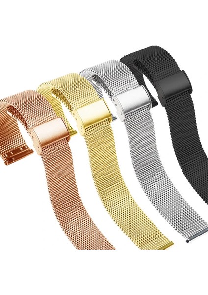 22MM Gear S3 Watch 4 -Gt2 GT2E 46MM Kayış Kordon Milano Metal Klasik KOPÇA-(1903) - LORCE3562-87 indirimleri