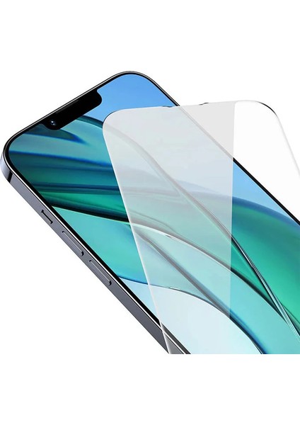 Baseus Crystal Serisi iPhone 15 Full Koruma Tempered Cam Ekran KORUYUCU-(1903) - LORCE3101-5595 modelleri